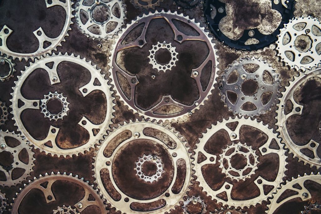 Interlocking gears